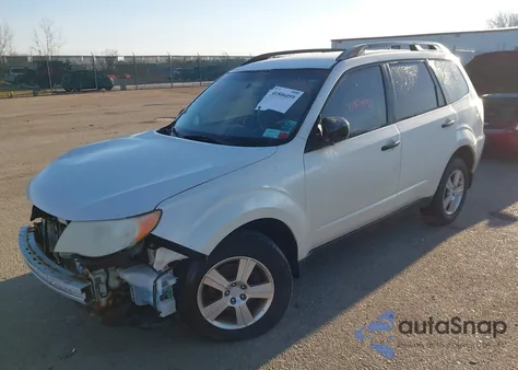 2011 Subaru Forester 2.5X from USA, damaged, VIN JF2SHABCXBH775684